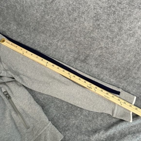 Polo Ralph Lauren Mens XL Heather Gray Full Double Zip Up Track Jacket - Picture 13 of 13